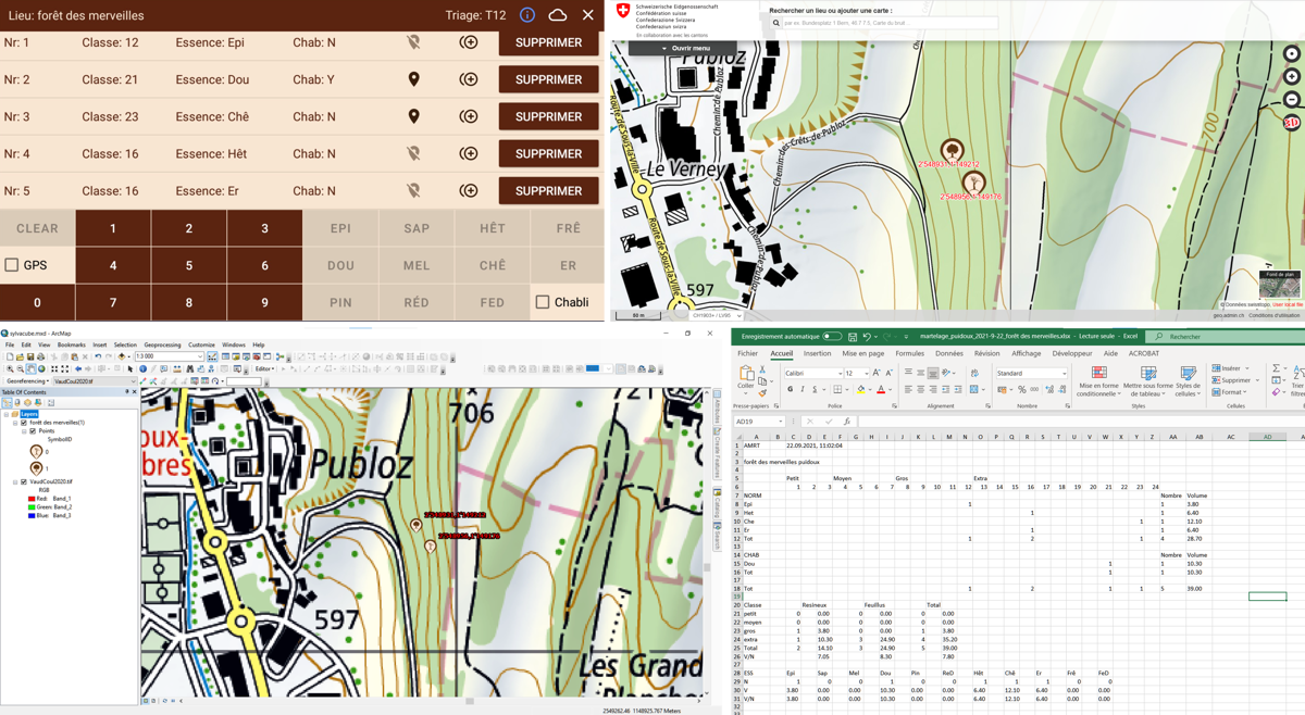 Application SylvaCube